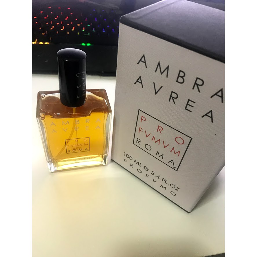 Profumum Roma Ambra Aurea Extrait Decant 5ML / 10ml Best Amber Fragrance